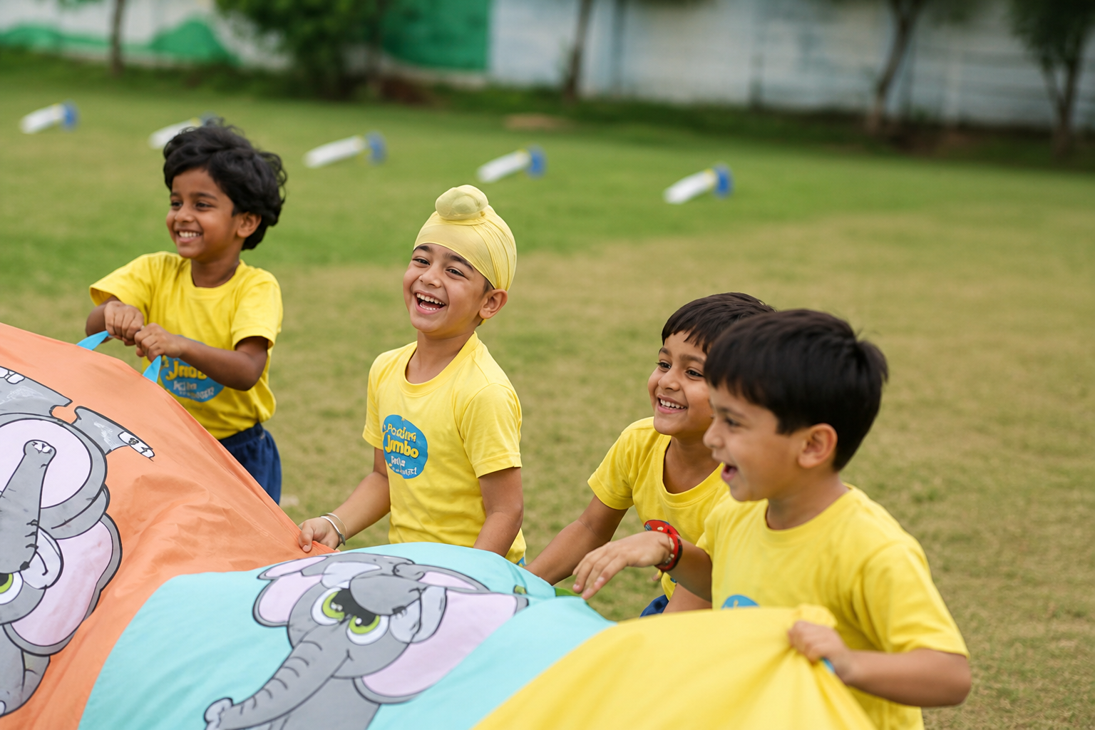Happy classroom learning at Podar Jumbo Kids